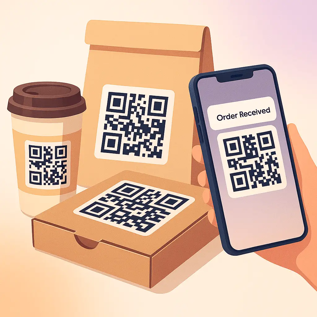 QR Packaging Branding