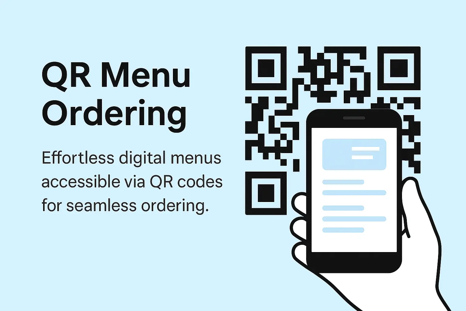 QR Menu Ordering